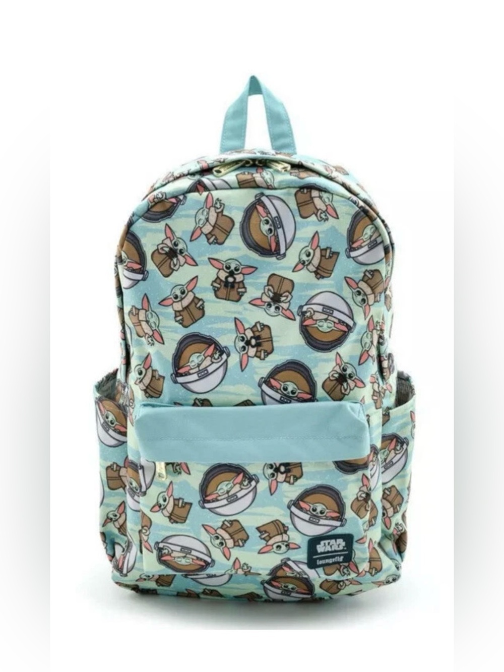 STAR WARS MANDALORIAN BABY YODA GROGU LOUNGEFLY BACKPACK NWT